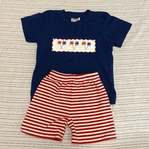 Saving Grace Smocks 2T Sparkler Set
